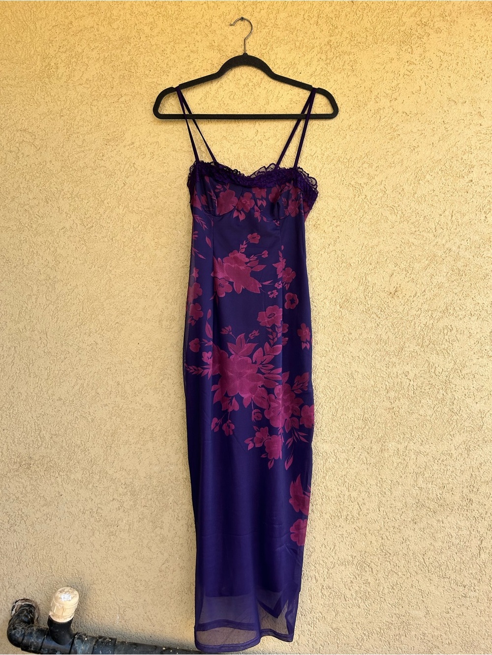 Commense Lottie Floral Print Cocktail Evening Maxi Bodycon Dress Size Med - Picture 7 of 13